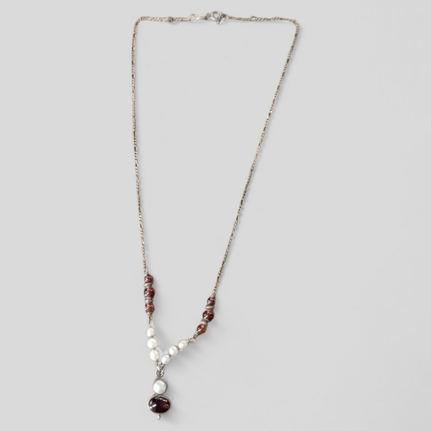 Necklace | Red/White