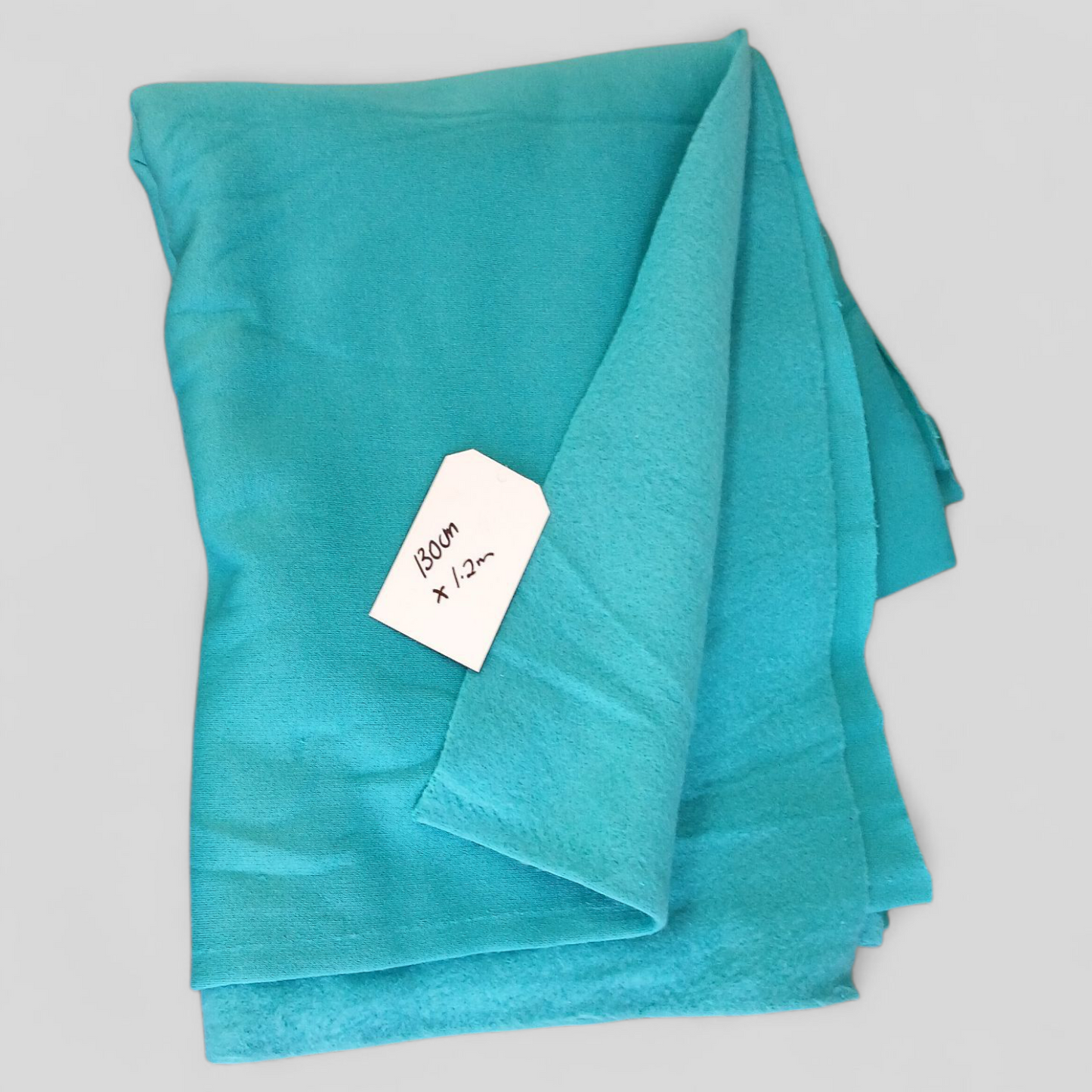 Teal Fleece Fabric 1.3m x 1.2m