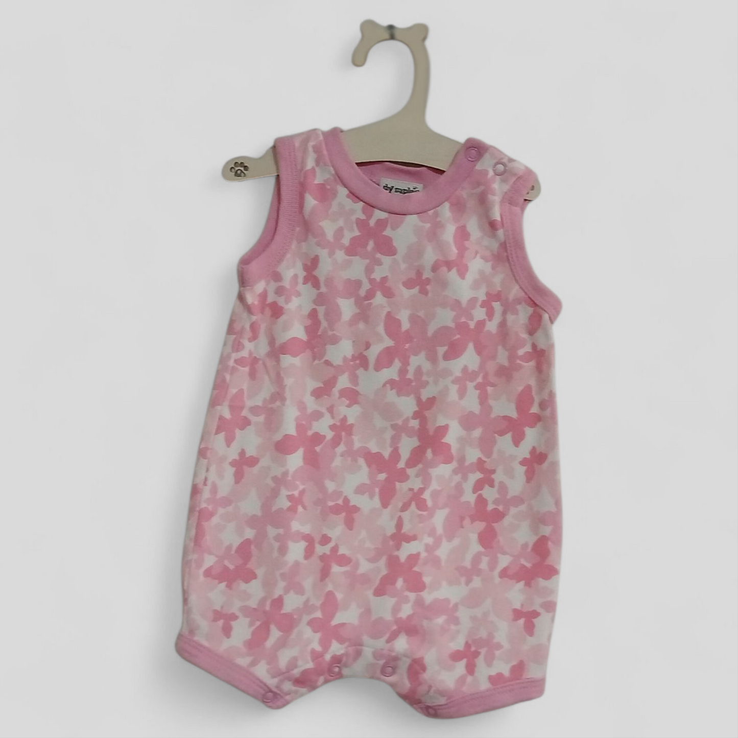 (00JNR) Dymples | Pink Romper