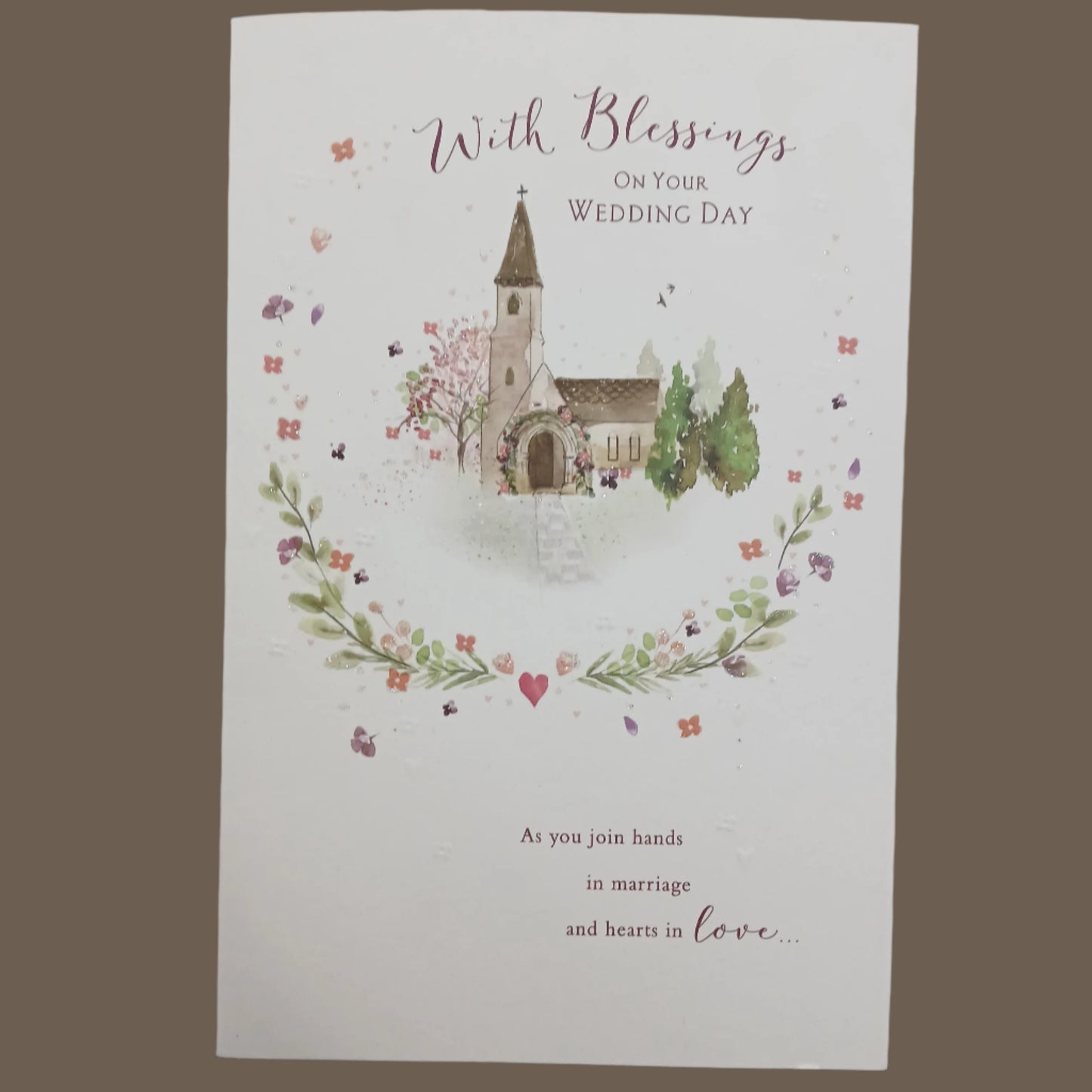 Wedding Card | Church Scene