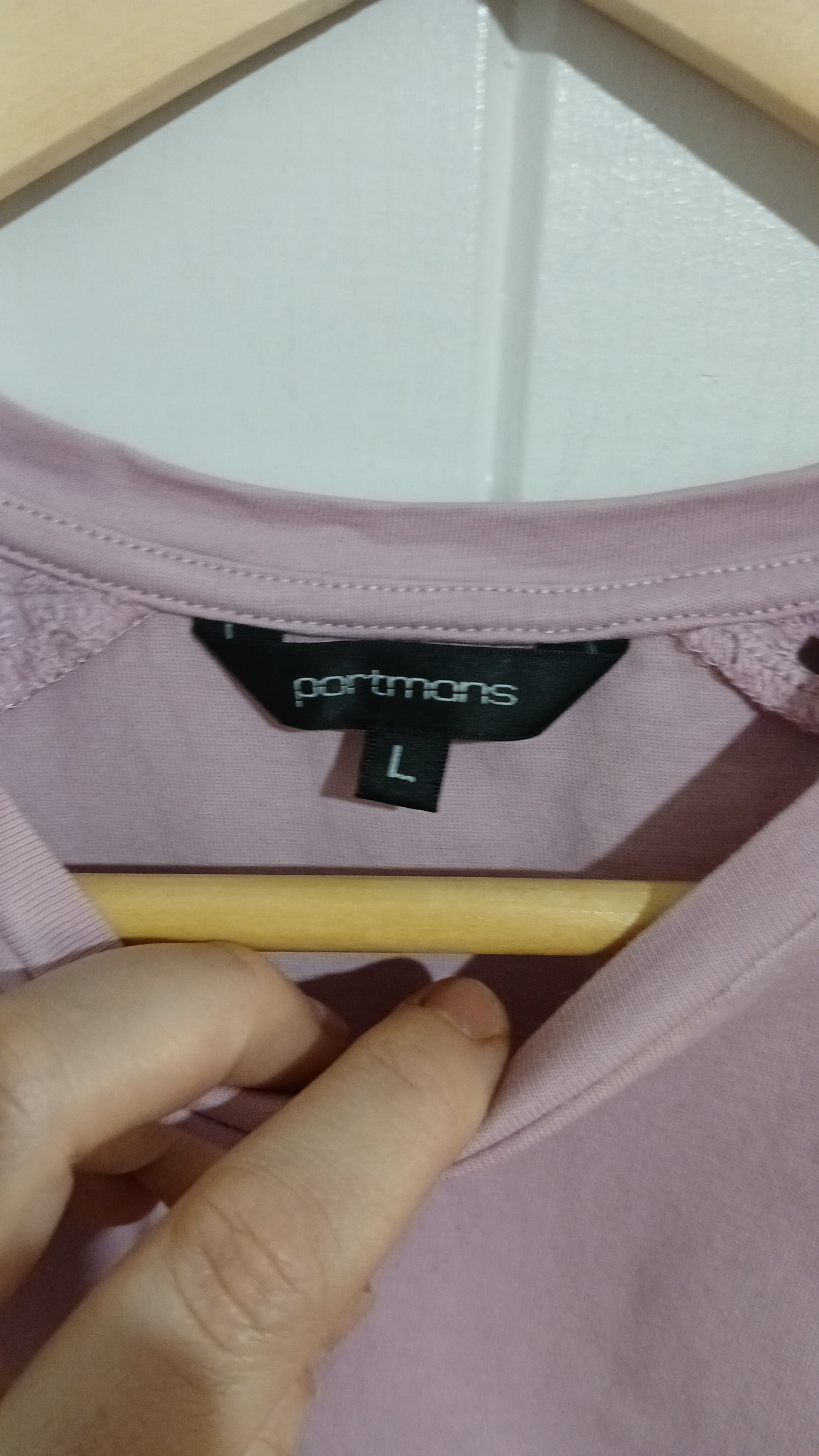 (L) Portmans | Mauve Blouse