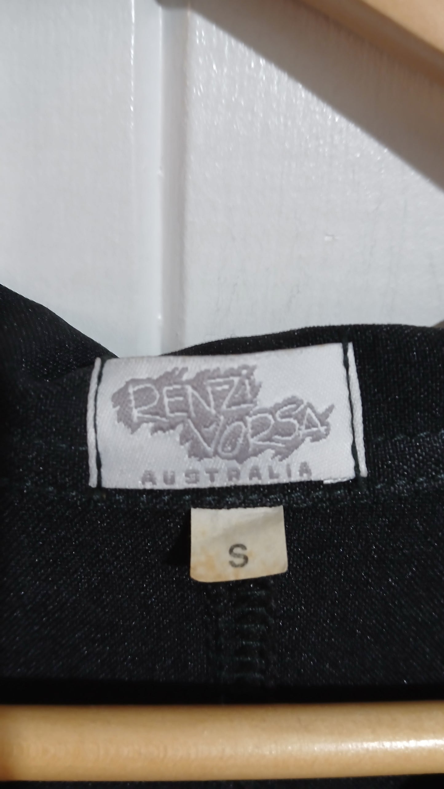 (S) Renzi Vorsa | Black Blouse Pants Set