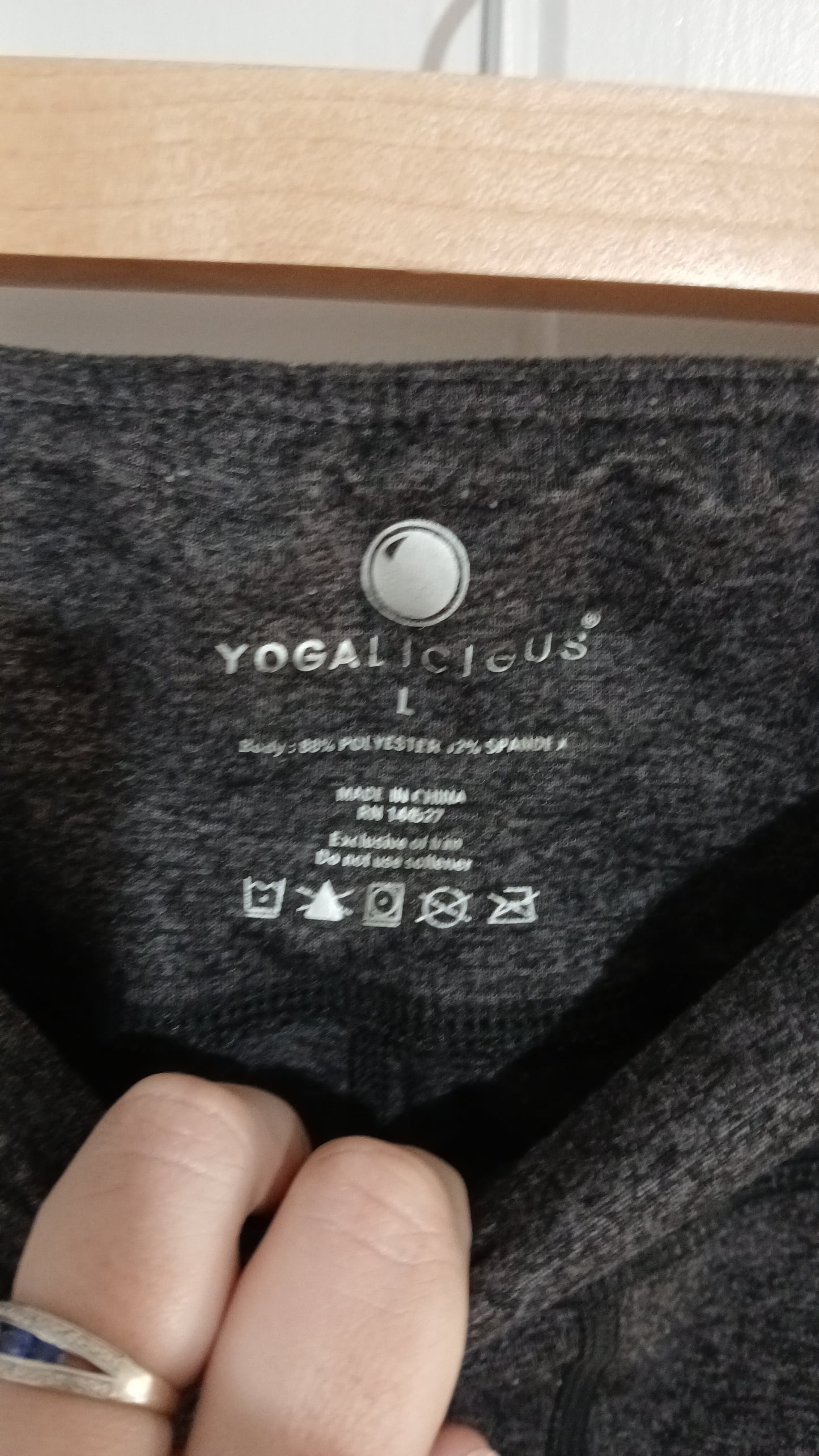 (L) Yogalicious | Grey Tights