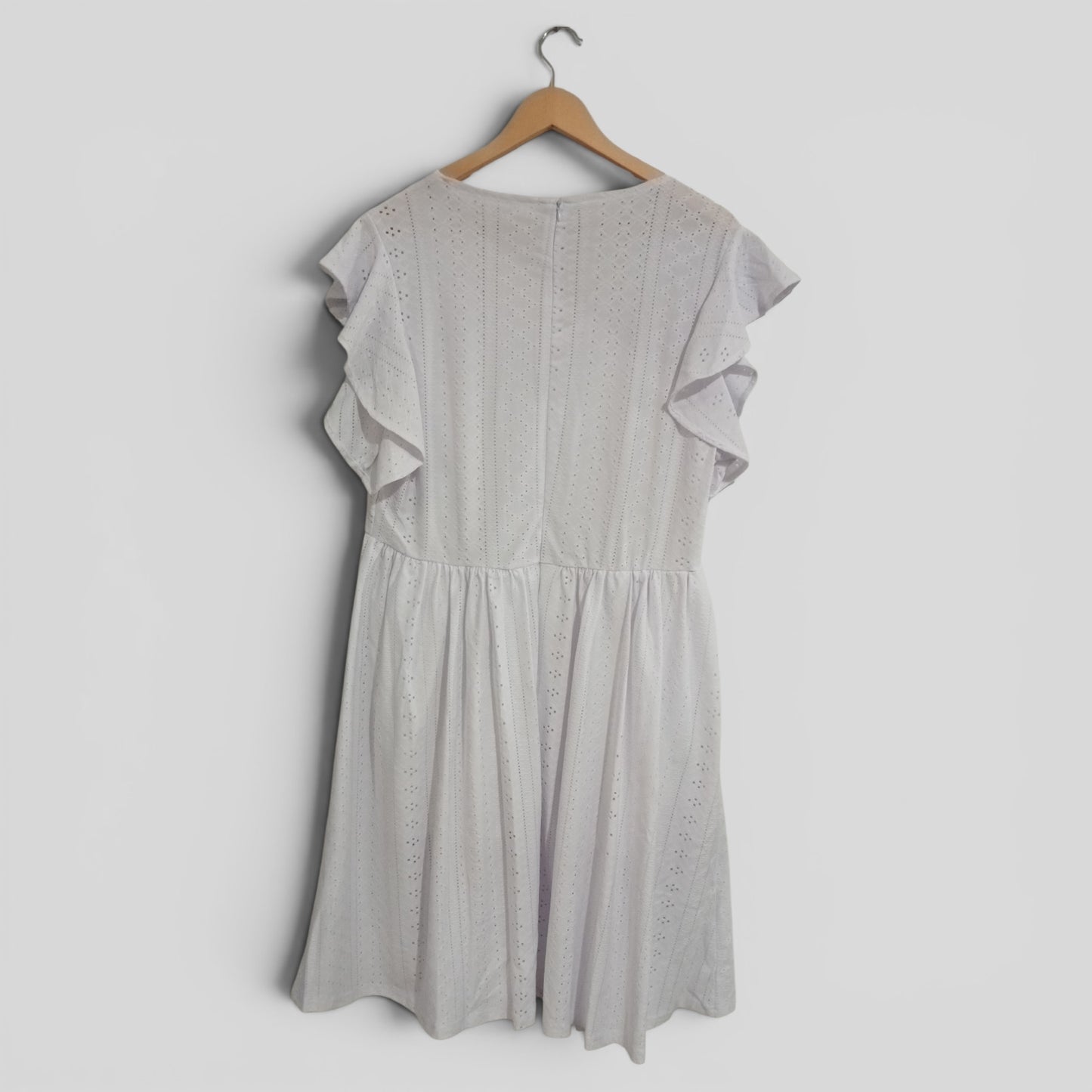 (1XL) White Dress