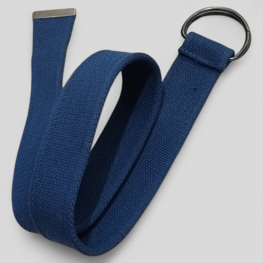 (12JNR) Navy Fabric Belt