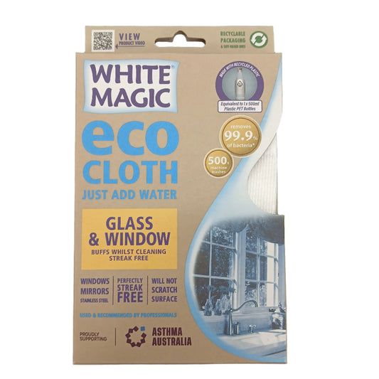 White Magic | ECO CLOTH | Glass & Window