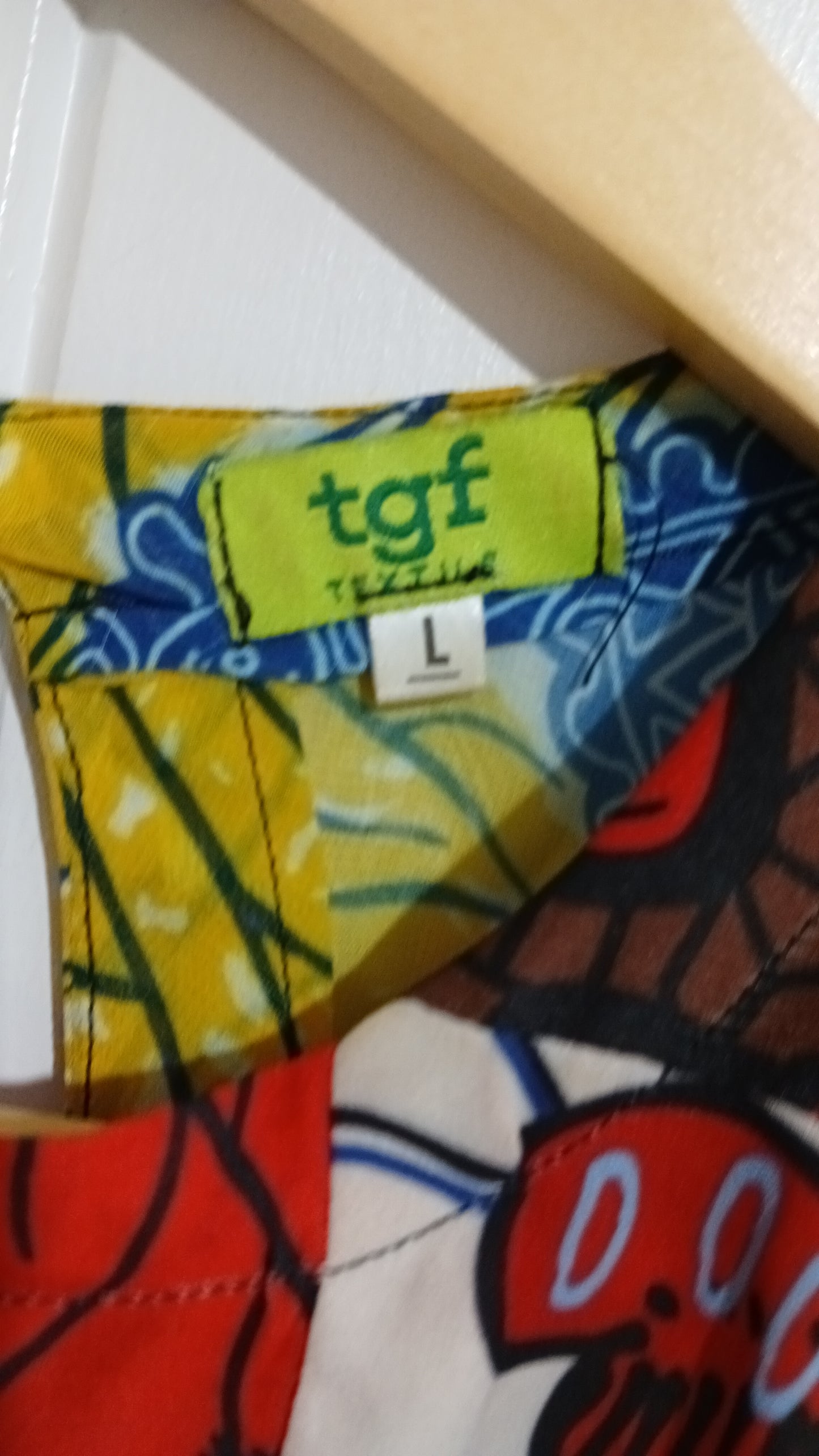 (L) TGF Textiles | Patchwork Blouse