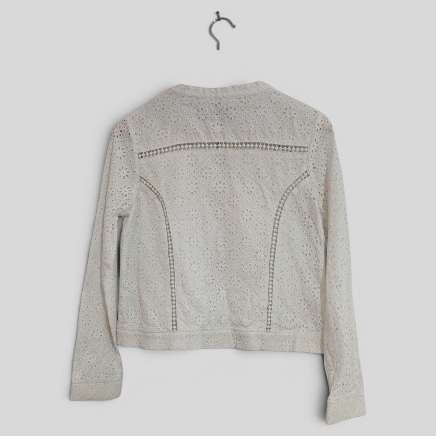 (12) Just Jeans | White Lace Jacket
