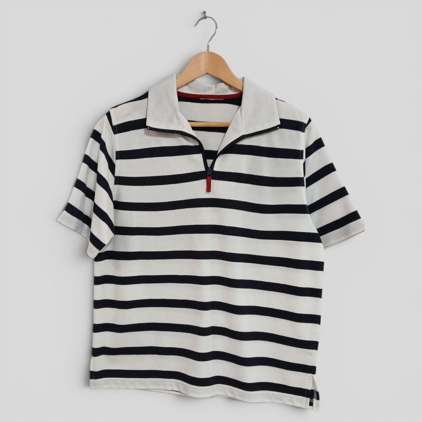 (14) Striped Polo