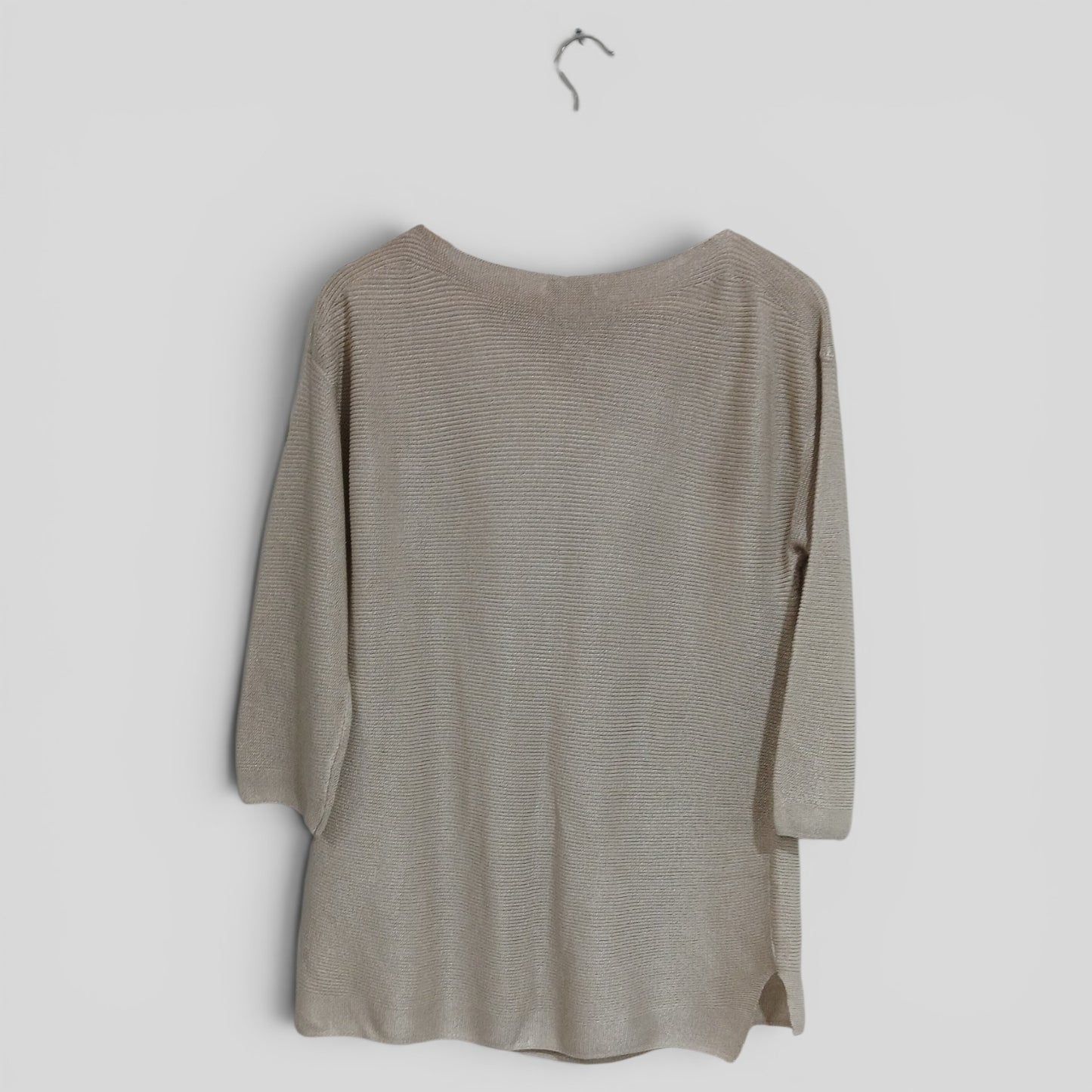 (M) Rockmans | Beige/Gold Sweater