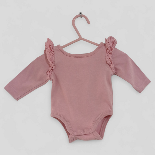 (0000) Dymples | L/S Ruffle Shoulder