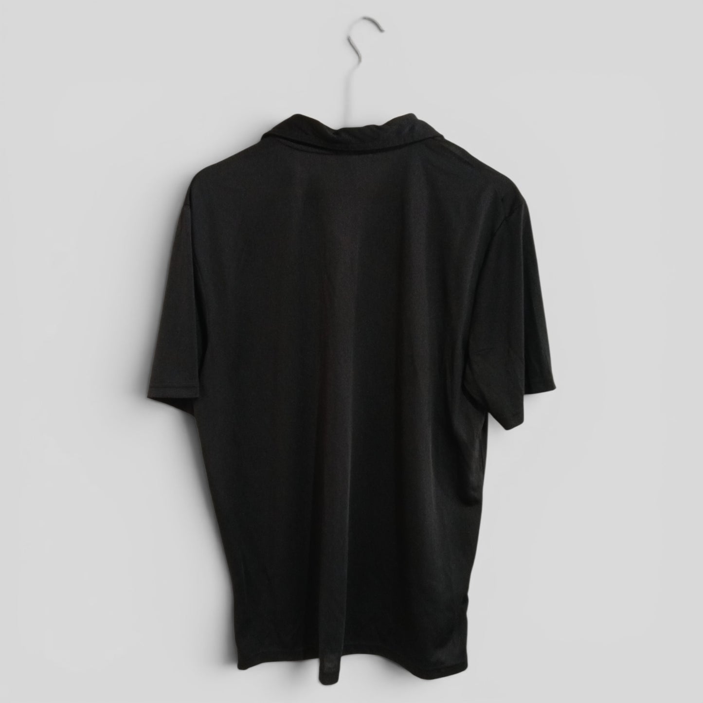 (L) Anko Active | Black Polo