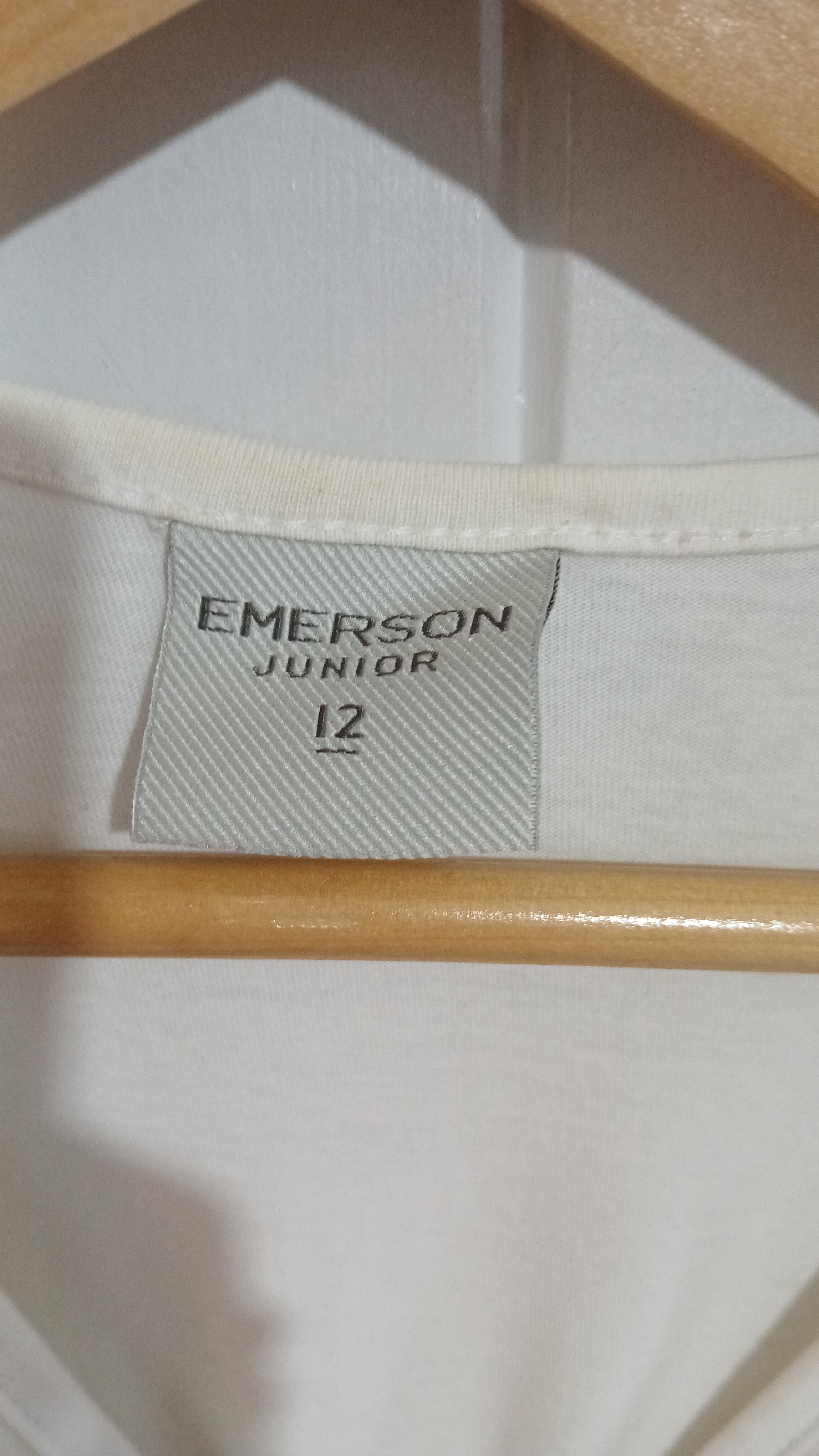 Image of (12JNR) Emerson | Brklyn White Singlet