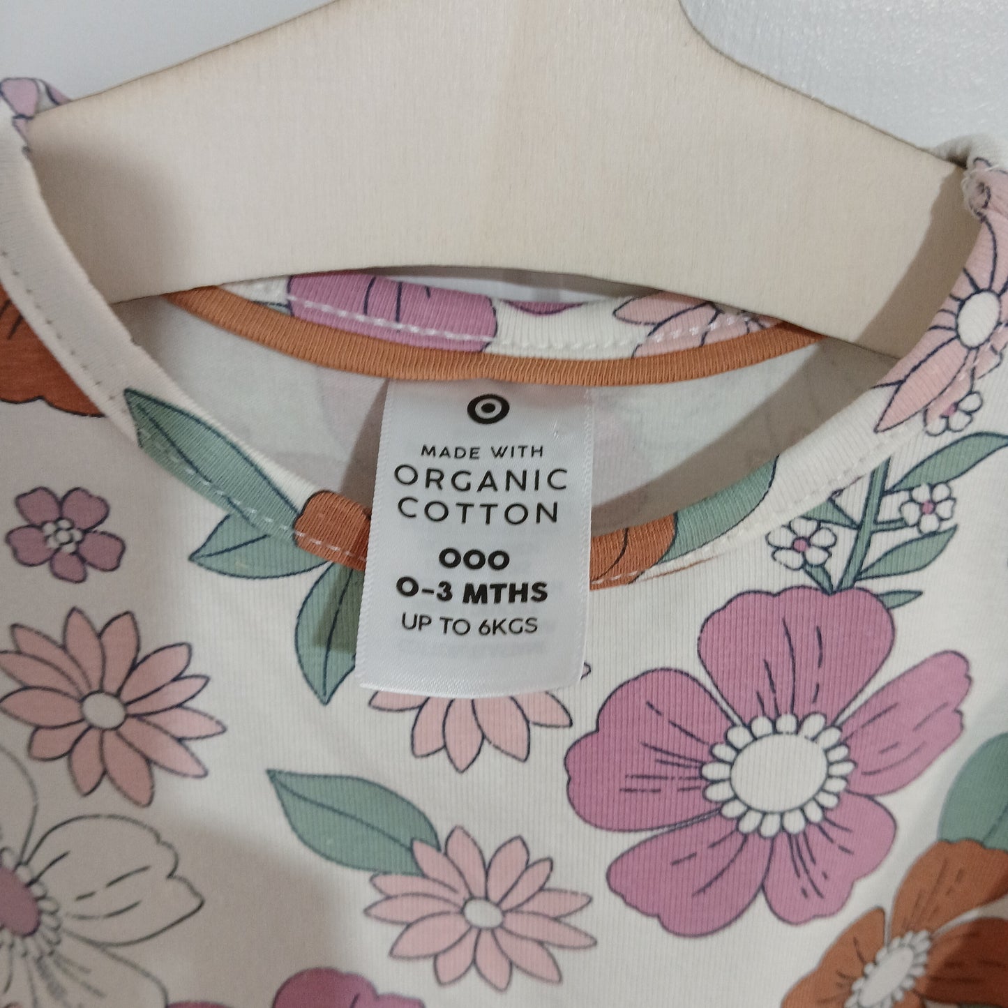 (000) Target Organic Cotton | Floral Shirt