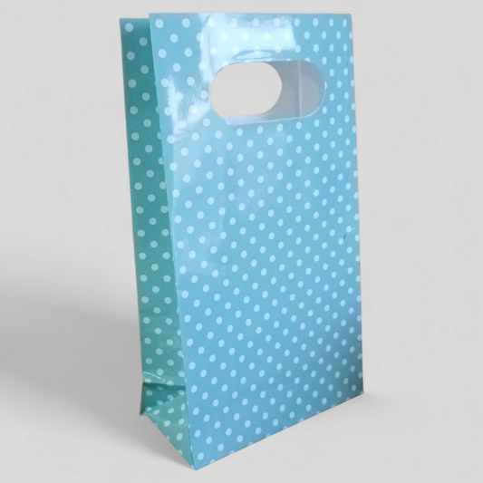 Party Bag | Blue Polka Dot