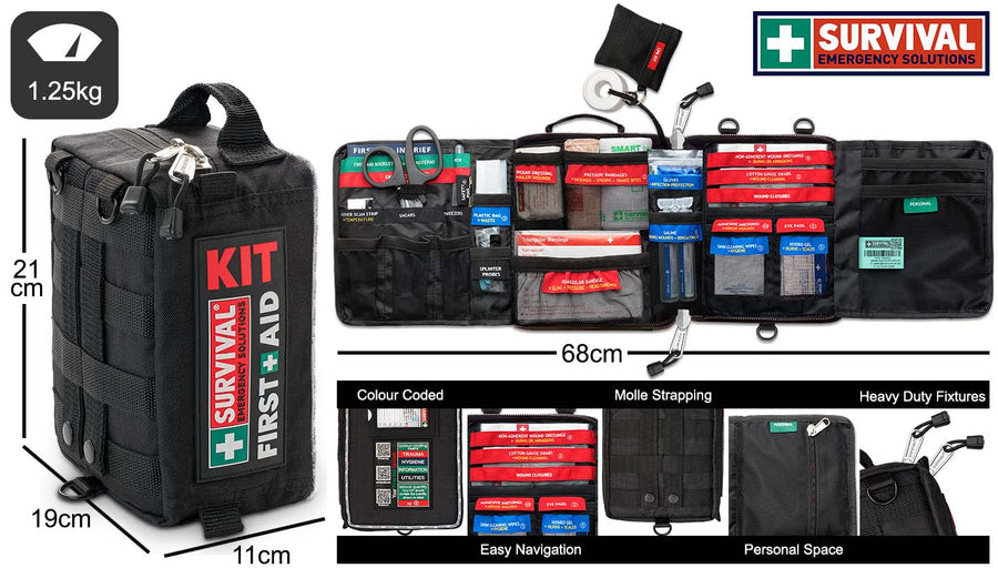 Image of SURVIVAL Travel First Aid KIT