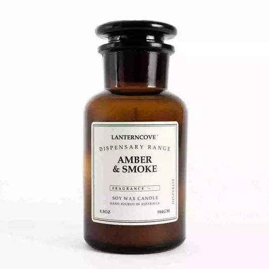 Amber & Smoke | Dispensary 6.5oz | Lanterncove