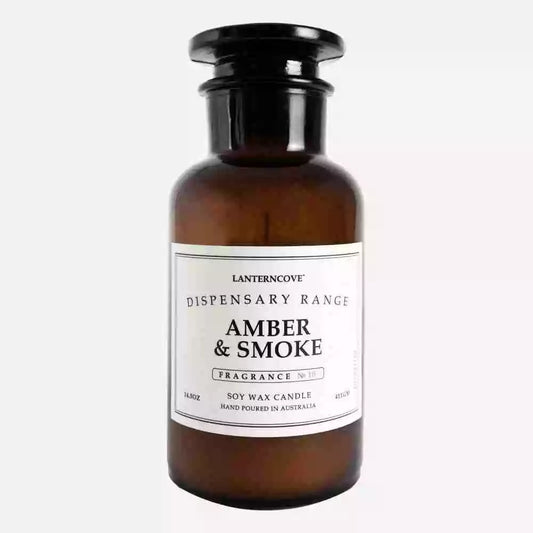 Amber & Smoke | Dispensary 14.5oz | Lanterncove